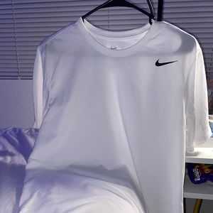 Nike White Dri-Fit T-Shirt